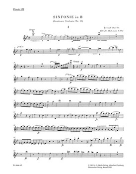 London Symphony Nr. 10 B-flat major Hob.I:102 by Haydn Joseph for