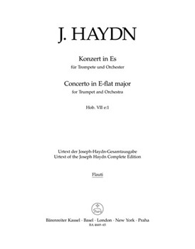 Concerto for Trumpet and Orchestra E-flat major Hob.VIIe:1 by Haydn Joseph for