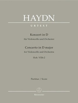 Concerto for Violoncello and Orchestra D major Hob. VIIb:2 by Haydn Joseph for Vc-Solo/2O