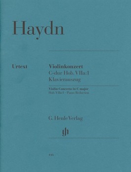 Concerto for Violin and Orchestra C major Hob. VIIa:1 by Haydn Joseph - Zorzor Stefan - for V-Solo/2V/