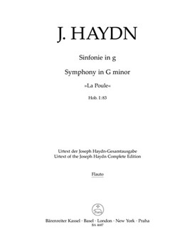 Symphony G minor Hob. I:83 "La Poule" by Haydn Joseph for