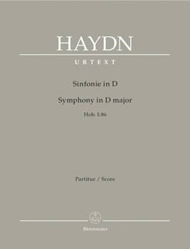 Symphony D major Hob. I:86 by Haydn Joseph for Fl/2Ob/2ba