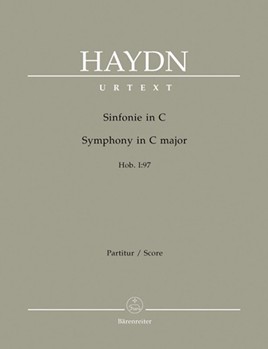 Symphony C major Hob. I:97 by Haydn Joseph for Orch