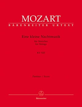 Eine kleine Nachtmusik for Strings G major K. 525 by Mozart Wolfgang Amadeus for Str