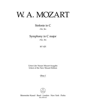 Symphony Nr. 36 C major K. 425 "Linz Symphony" by Mozart Wolfgang Amadeus for