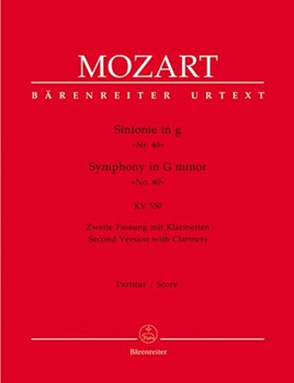 Symphony In G Minor #40 by Mozart Wolfgang Amadeus for Full Score