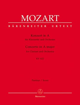 Concerto for Clarinet and Orchestra A major K. 622 by Mozart Wolfgang Amadeus for Clarinet-i