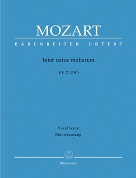 Internatos Muleirum by Mozart Wolfgang Amadeus - Kohs Andreas - for SATB