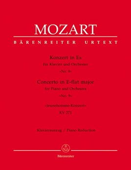Concerto #9 K271 E-flat Major by Mozart Wolfgang Amadeus - Topel - for 2 Piano 4 Hands