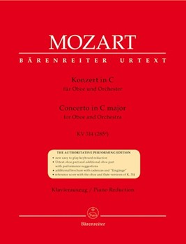 Concerto In C Major by Mozart Wolfgang Amadeus - De Bruine Frank - for Oboe and Piano