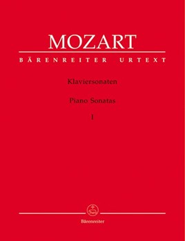 Sonatas I by Mozart Wolfgang Amadeus for Piano