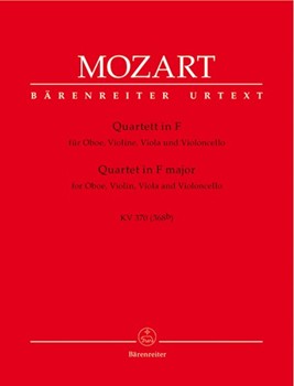 Quartet In F Kv 370 by Mozart Wolfgang Amadeus for Instrument Quartet