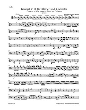 Concerto for Piano and Orchestra Nr. 27 B-flat major K. 595 by Mozart Wolfgang Amadeus for