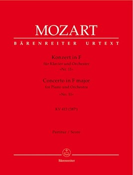 Concerto for Piano and Orchestra Nr. 11 F major K. 413(387a) by Mozart Wolfgang Amadeus for Piano-Solo