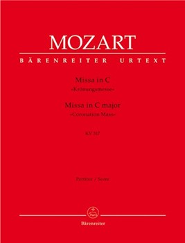 Missa In C Kv317 by Mozart Wolfgang Amadeus - Coronation Mass - for Full Score