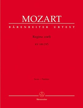 Regina coeli C major K. 108 (74d) by Mozart Wolfgang Amadeus for Full Score