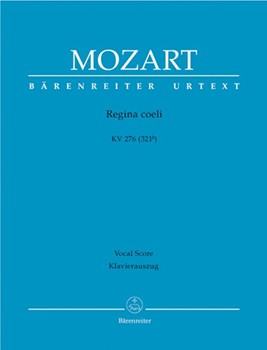 Regina Coeli K276 by Mozart Wolfgang Amadeus - Kohs Andreas - for SATB