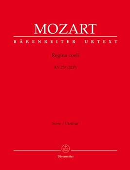 Regina coeli C major K. 276 (321b) by Mozart Wolfgang Amadeus for SSolo/ASol