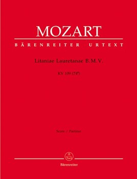Litaniae Lauretanae B. M. V. B-flat major K. 109 (74e) by Mozart Wolfgang Amadeus for SSolo/ASol