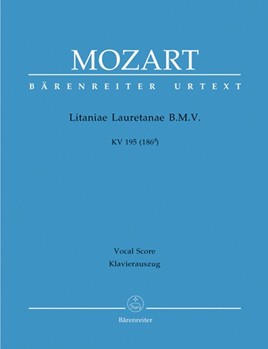 Litaniae Lauretanae Bmv K195 by Mozart Wolfgang Amadeus - Focke Martin - for SATB