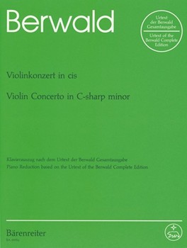 Concerto for Violin and Orchestra C-sharp minor by Berwald Franz for V-Solo/Fl/