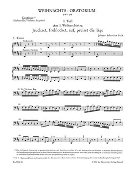 Christmas Oratorio BWV 248 by Bach Johann Sebastian for