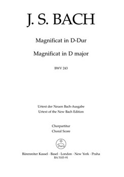 Magnificat D major BWV 243 (2nd version with the 4 inserts from the E-flat major version (transposed by Bach Johann Sebastian for 2SSolo/ASo