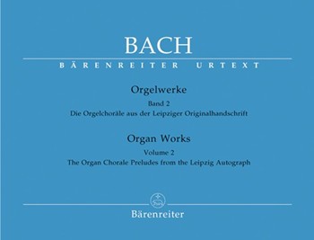Organ Works Volume 2 by Bach Johann Sebastian for Organ