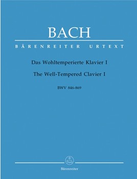 Well-Tempered Clavier I by Bach Johann Sebastian - Durr - for Piano