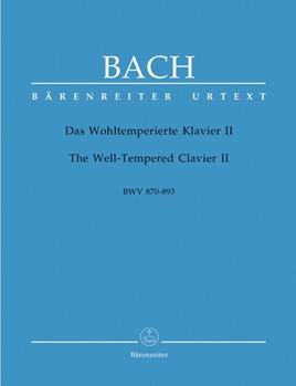 Well-Tempered Clavier II by Bach Johann Sebastian - Durr - for Piano