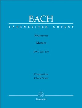 Motets BWV 225-230 by Bach Johann Sebastian for 2Mixed cho