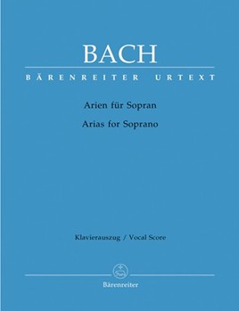 The Aria Book. Soprano for Sopran -Volume with detailed booklet in German- by Bach Johann Sebastian - Schelhaas Martin - for SSolo/Pian