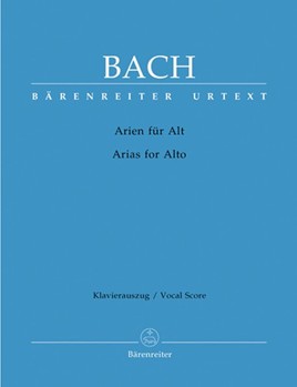 Arias for Contralto (with Accompanying Brochure (german)) by Bach Johann Sebastian - Schelhaas Martin - for ASolo/Pian