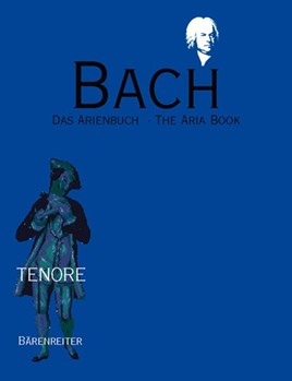 Aria Book by Bach Johann Sebastian - Tenor English Ed - for Tenor Voc