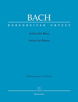 Arias for Basso (with Accompanying Brochure (english)) by Bach Johann Sebastian - Muller Stefan / Wer - for BSolo/Pian