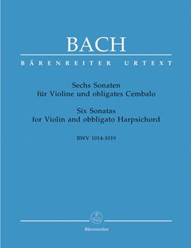 6 Sonatas Bwv 1014-1019 by Bach Johann Sebastian for Violin and Piano (Urtext)