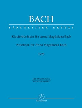 Anna Magdalena Bach Notebook for by Bach Johann Sebastian for Piano