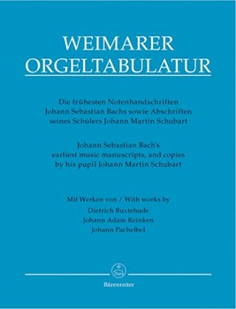 Weimarer Orgeltabulatur by Bach Johann Sebastian - Maul/wollny - for Organ