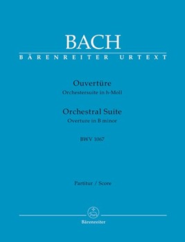 Orchestral Suite (Overture) B minor BWV 1067 by Bach Johann Sebastian for Fl-Solo/2V