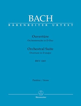 Orchestral Suite (Overture) D major BWV 1069 by Bach Johann Sebastian for 3Trp/timpa