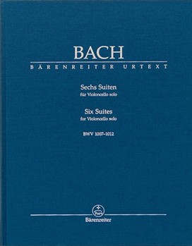 Six Suites for Violoncello solo BWV 1007-1012 (Urtext of the New Bach Edition - Revised (NBArev)) by Bach Johann Sebastian for Vc