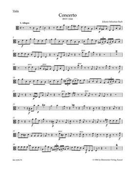 Concerto for Harpsichord, Flute, Violin, Strings and Basso continuo in A minor BWV 1044 "Triple Concerto"