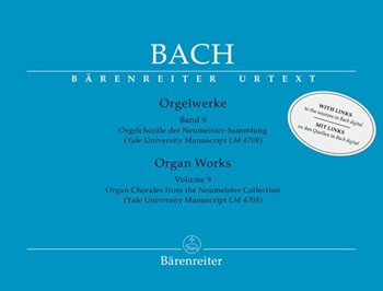 Organ Works Vol. 9 by Bach Johann Sebastian - Wolf Christoph - for Organ