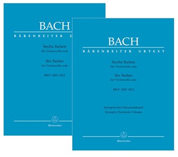 Six Suites for Violoncello solo BWV 1007-1012 (Urtext of the New Bach Edition - Revised (NBArev)) by Bach Johann Sebastian for Vc