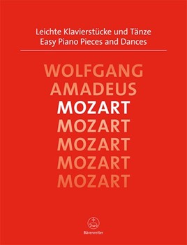 Easy Pieces & Dances by Mozart Wolfgang Amadeus for Piano