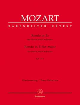 Concert Rondo K371 by Mozart Wolfgang Amadeus - Giegling Franz - for French Horn and Piano