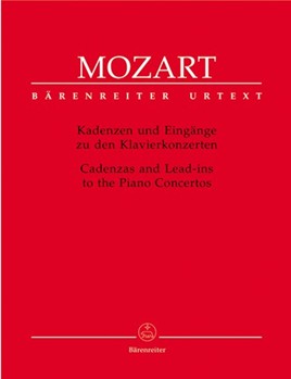 Cadenzas & Lead-ins by Mozart Wolfgang Amadeus - Ferguson/Rehm - for Piano