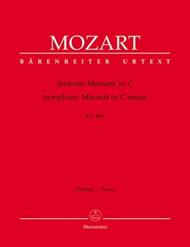 Symphony C major K. 409 by Mozart Wolfgang Amadeus for 2Fl/2Ob/2b
