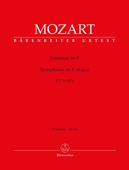 Symphony F major K. 76(42a) by Mozart Wolfgang Amadeus for 2Ob/2basso