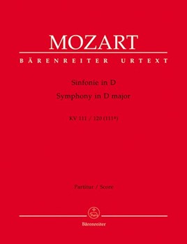 Symphony D major K. 111/120(111a) -"1st and 2nd movements (Overture and No.1 from ""Ascanio in Alba" by Mozart Wolfgang Amadeus for 2Fl/2Ob/2H
